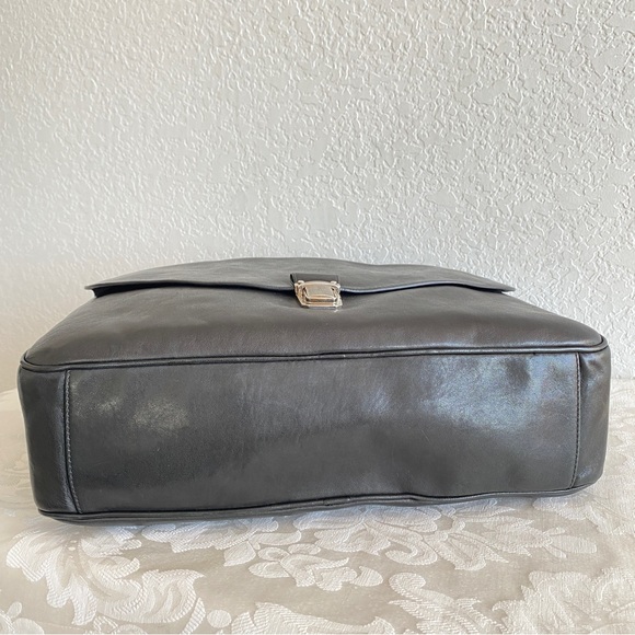 Jimmy choo black leather briefcase - Picture 6 of 16